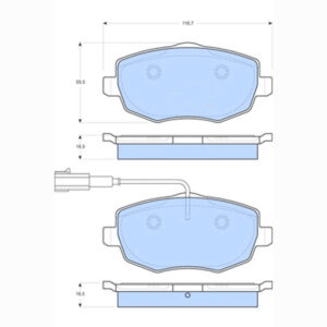 Δισκόφρενα  ZTEC+ για Lancia